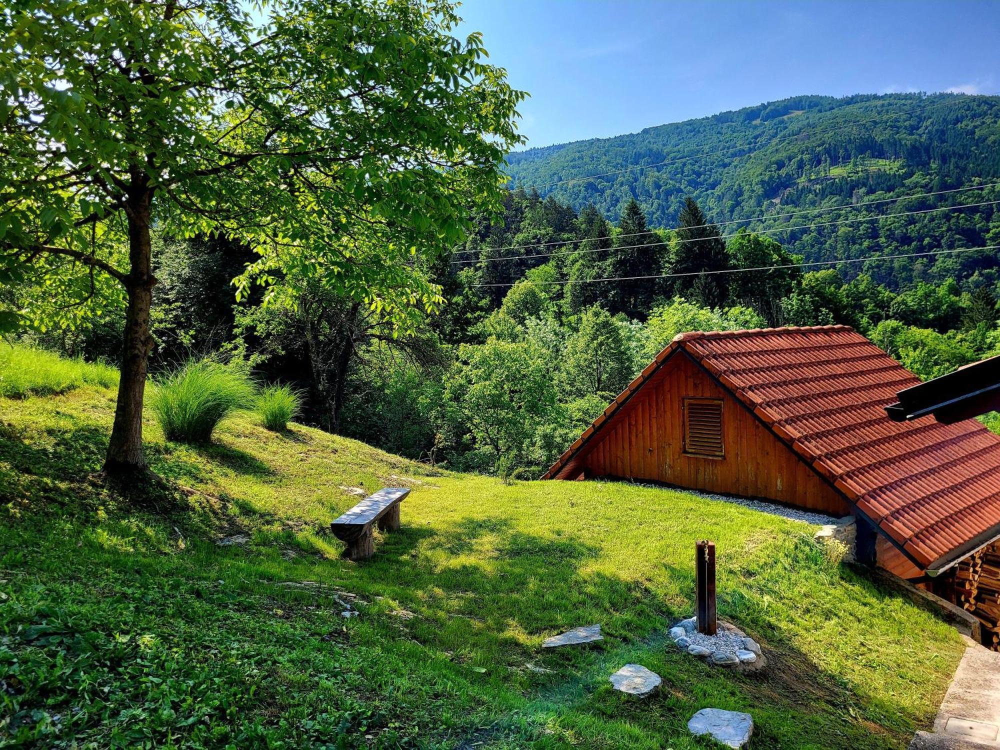 Cukova Bajta Vila Most na Soči Exterior foto