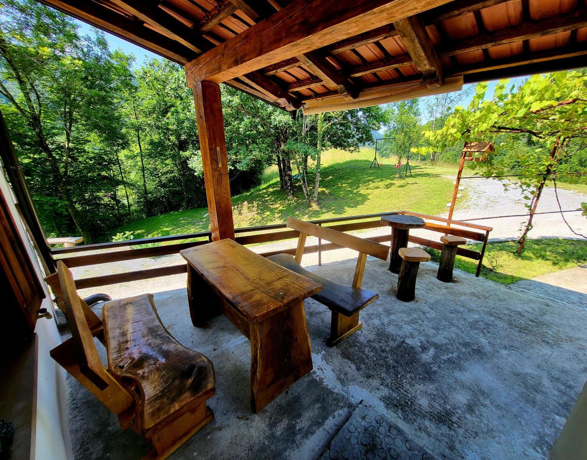 Cukova Bajta Vila Most na Soči Exterior foto
