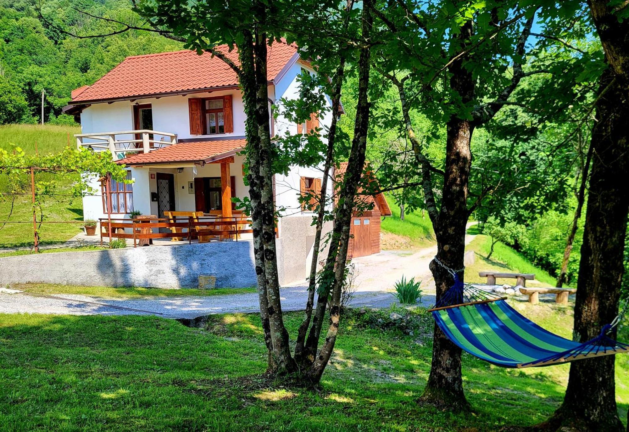 Cukova Bajta Vila Most na Soči Exterior foto