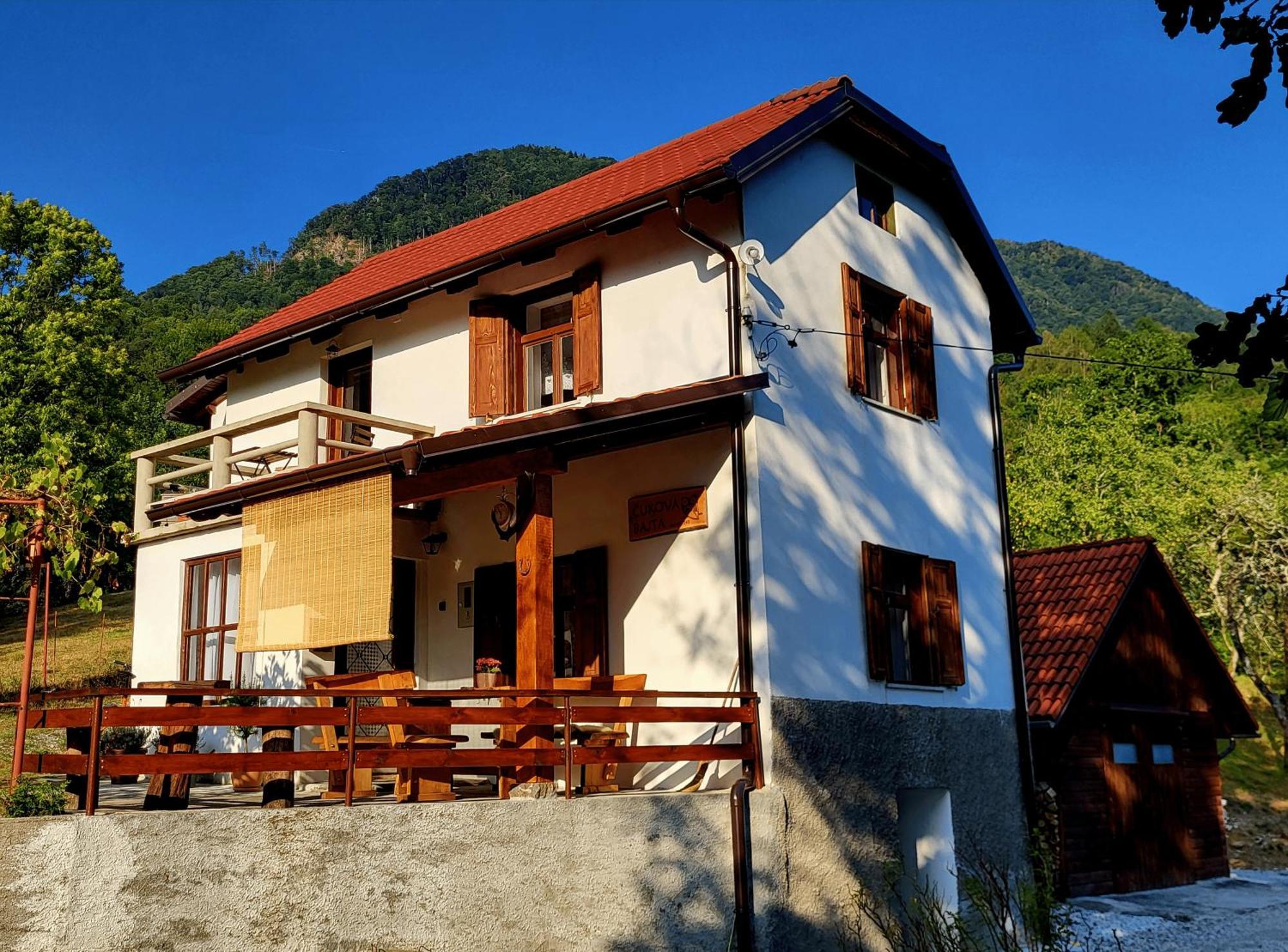 Cukova Bajta Vila Most na Soči Exterior foto