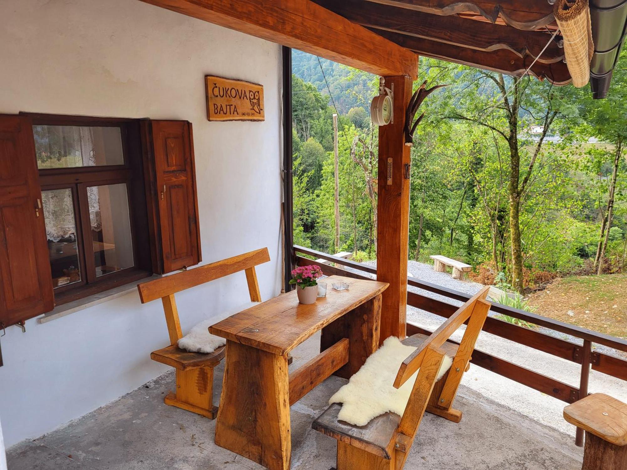 Cukova Bajta Vila Most na Soči Exterior foto